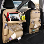 PU Leather Car Seat Organizer & Storage Bag (1 seat) - Image 4