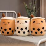 Cute Bubble Tea Plush Pillow Toy