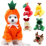 Cute Fruit Dog Hoodie for Small Pets - Image 3